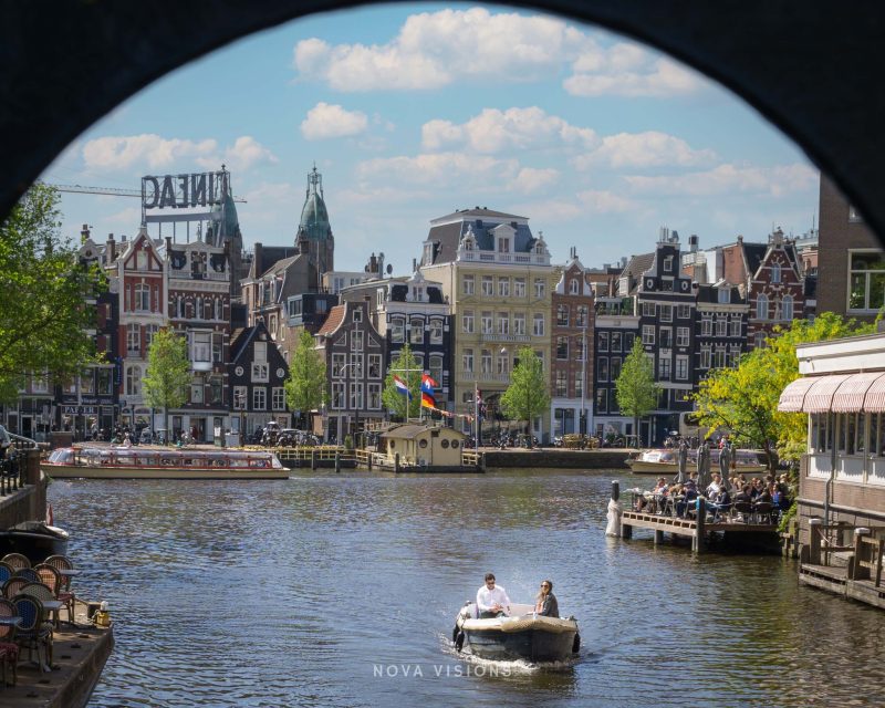 Blick von der Aluminiumbrug