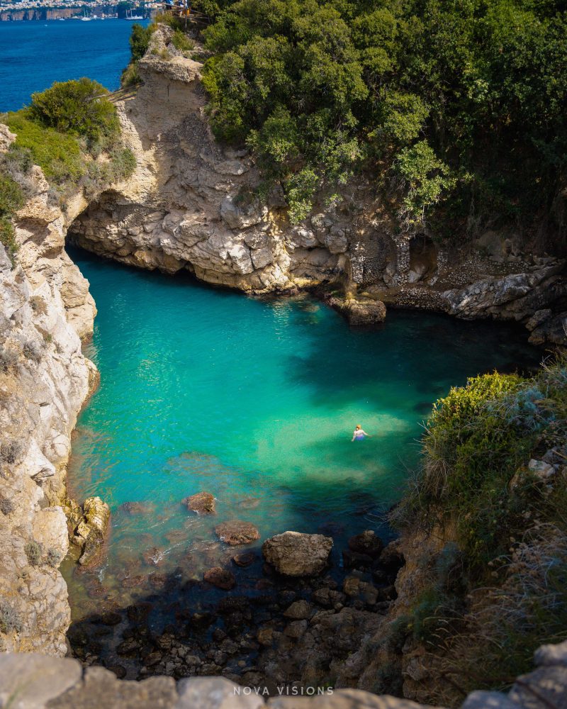 Malerischer Badestrand Bagni Regina Giovanna
