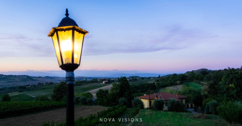 Sonnenuntergang in der Toskana