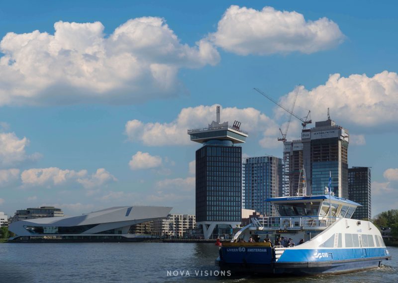 Überfahrt zum A'DAM Tower