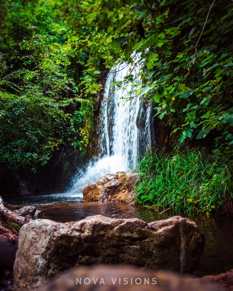 Wasserfall im Naturschutzgebiet