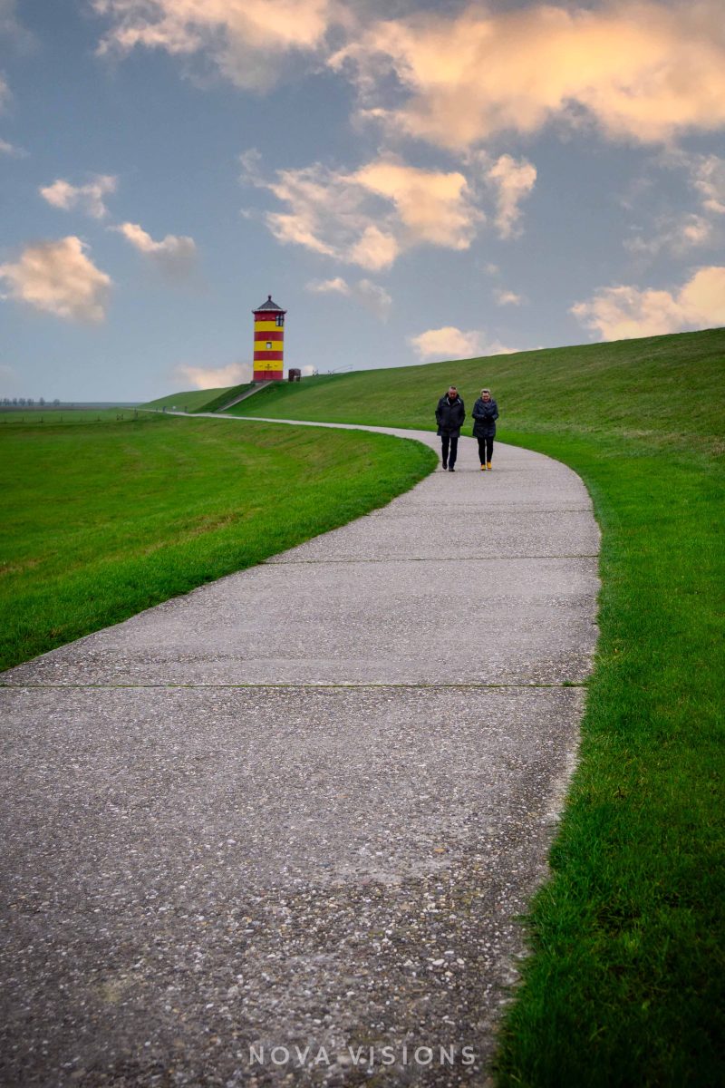 Auf dem Weg zum Leuchtturm