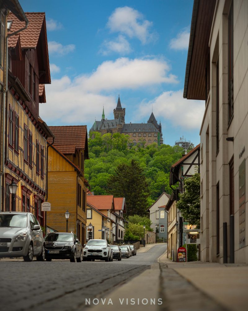 Blick auf Schloss Wernigerode