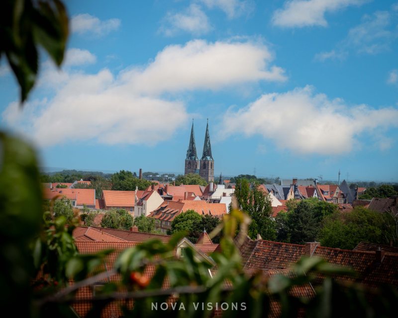 St. Nikolai vom Schlossgarten aus