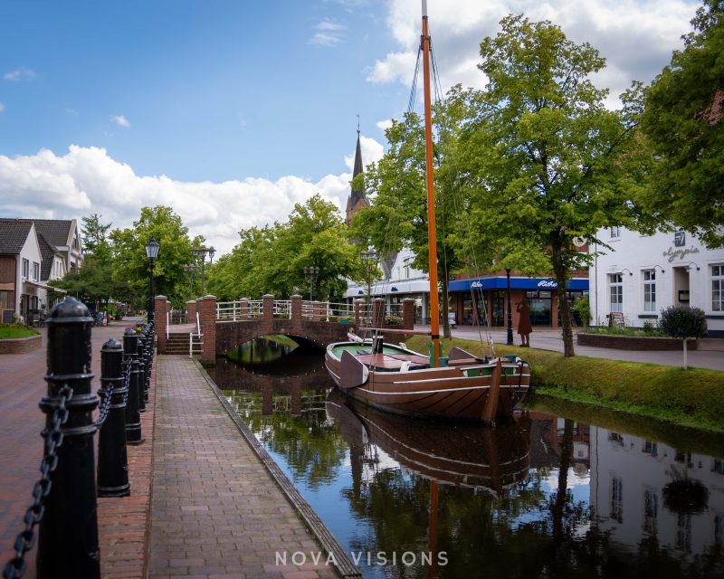 Am Hauptkanal in Papenburg