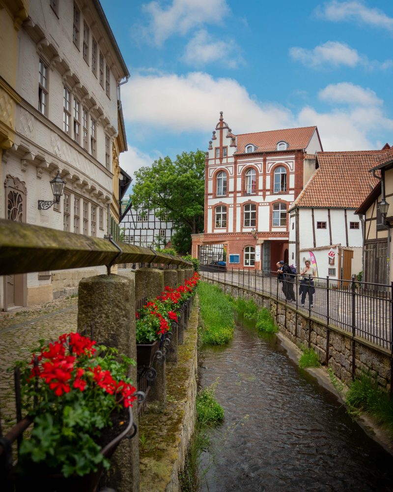 Am Mühlgraben in Quedlinburg