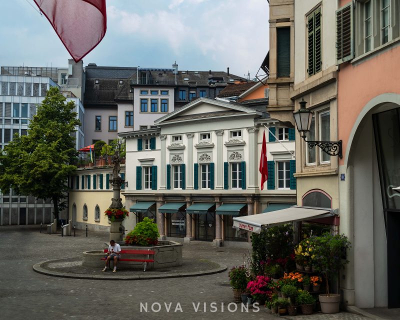 Am Münzplatz in Zürich