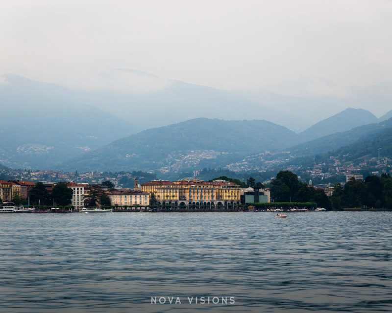 Lugano von der Fähre aus