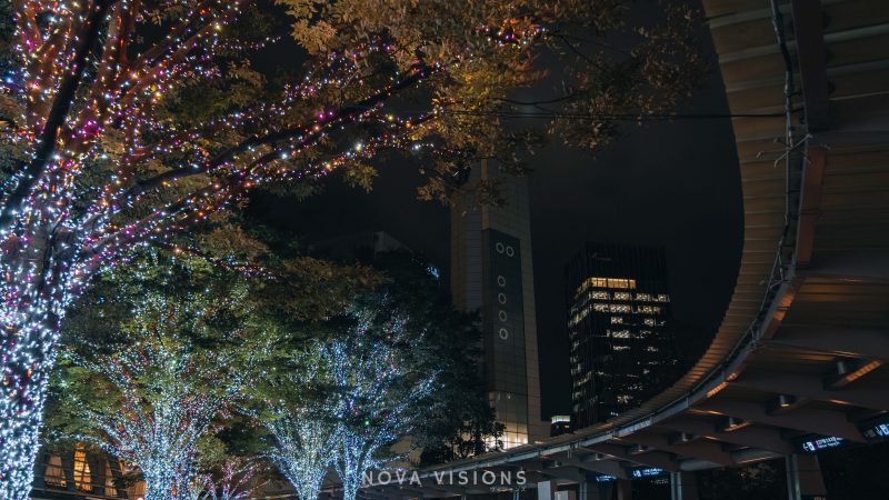 Im Innenhof des Roppongi Hills Mori Tower