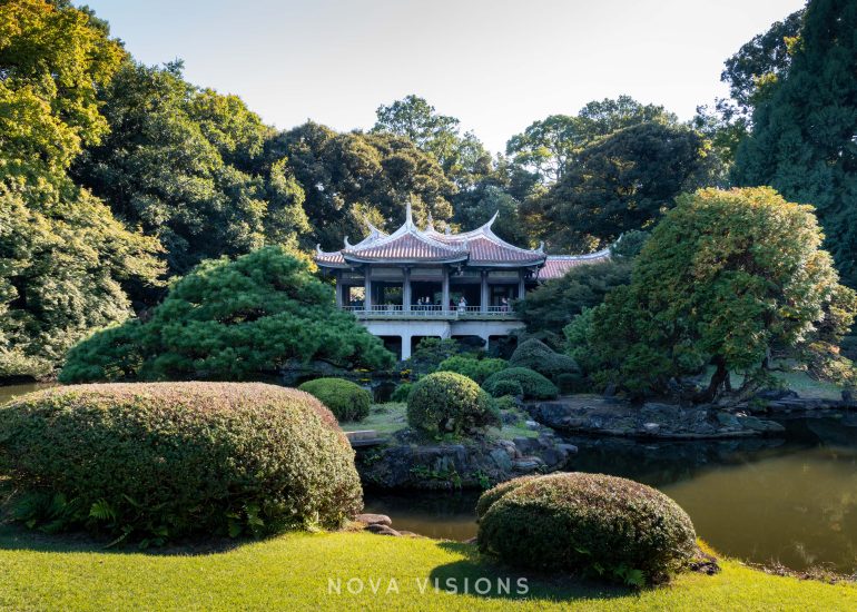 Japanische und europäische Gartengestaltung