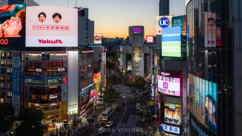 Shibuya am Abend