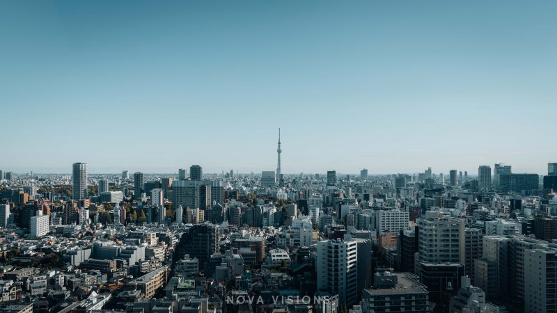 Tokyo mit dem Sky Tree im Hintergrund