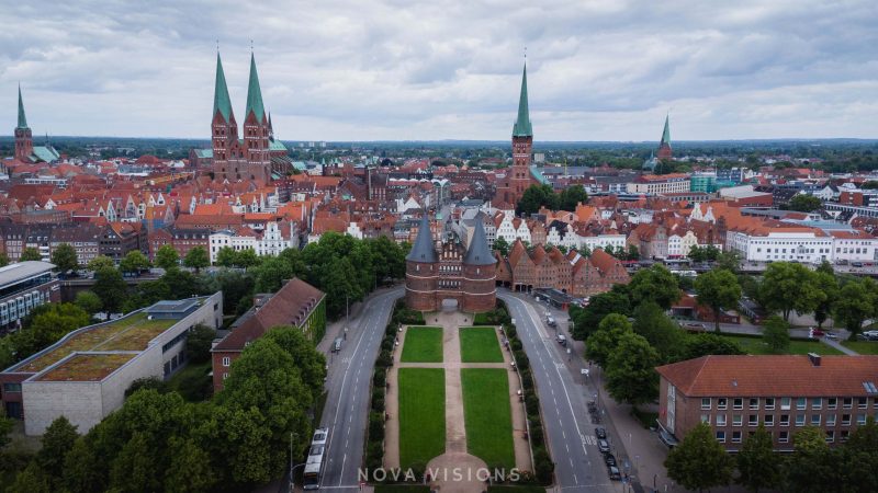 Lübeck von oben