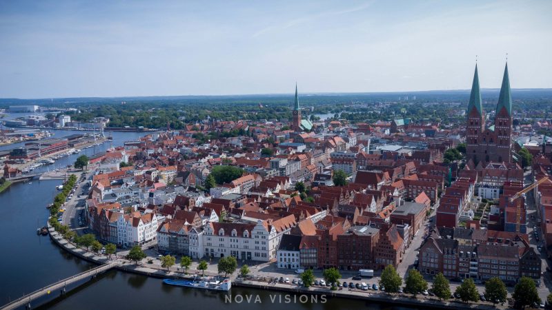 Lübeck von oben