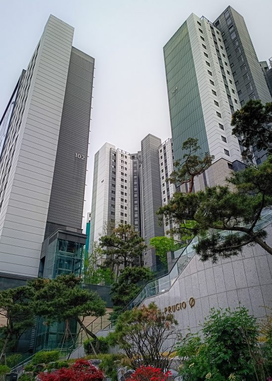 Aufstieg zum Ansan Mountain