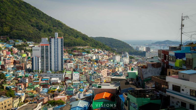 Ausblick vom Kulturdorf Gamcheon