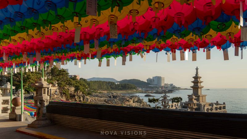 Haedong Yonggungsa Tempel Aussicht