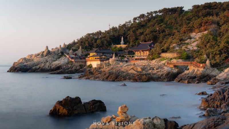 Haedong Yonggungsa Tempel am Meer