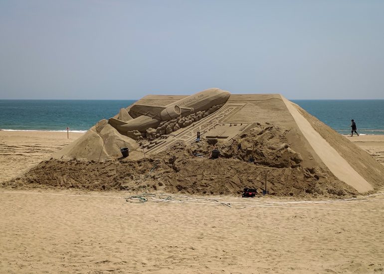 Haeundae Beach Spaziergang