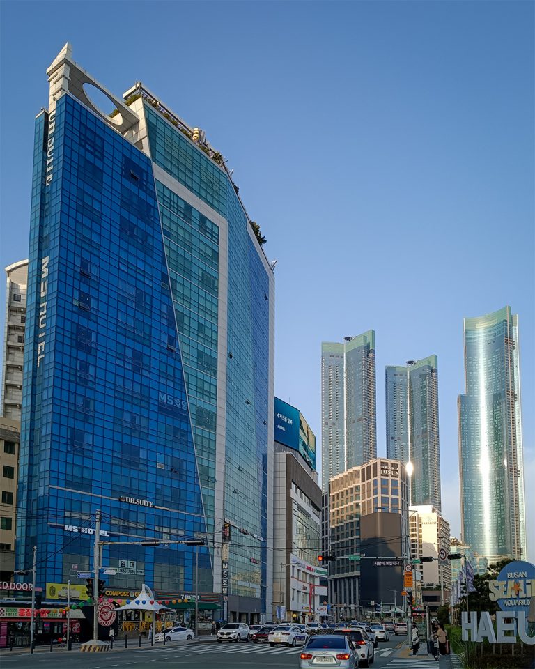 Haeundae Beach Skyline