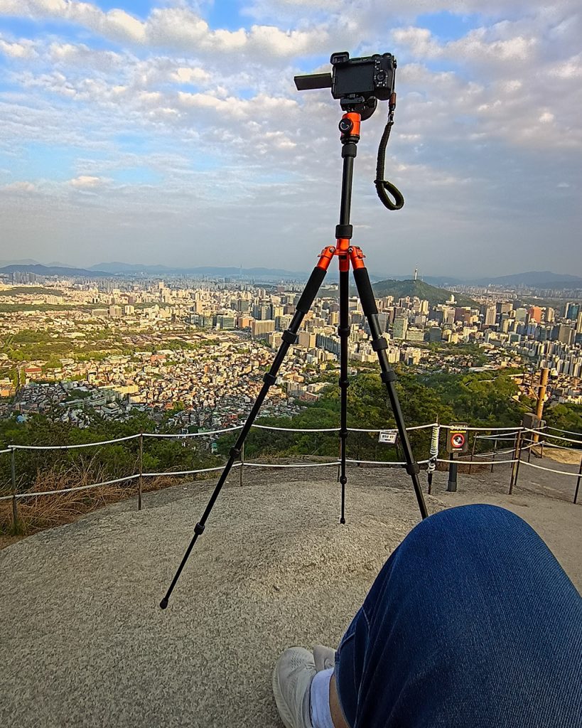 Warten auf den Sonnenuntergang